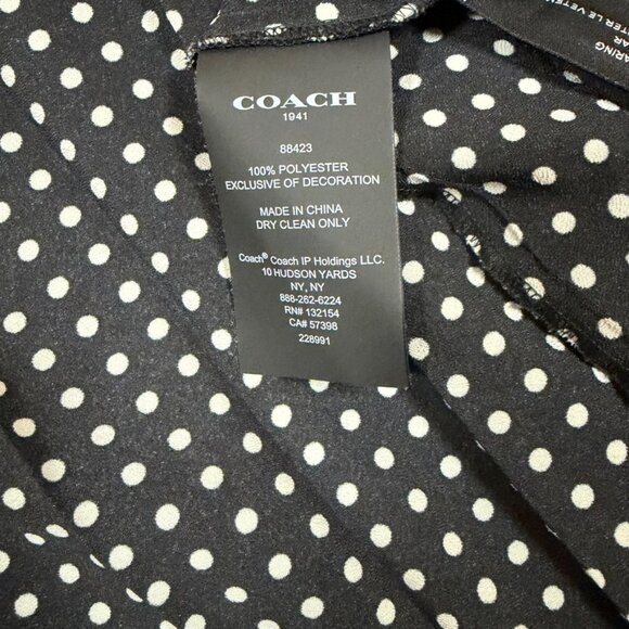 Coach Polka Dot Pleated Skirt - Picture 5 of 5